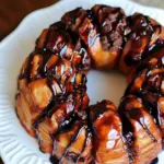 Homemade Chocolate Chip Sticky Bun Ring photo