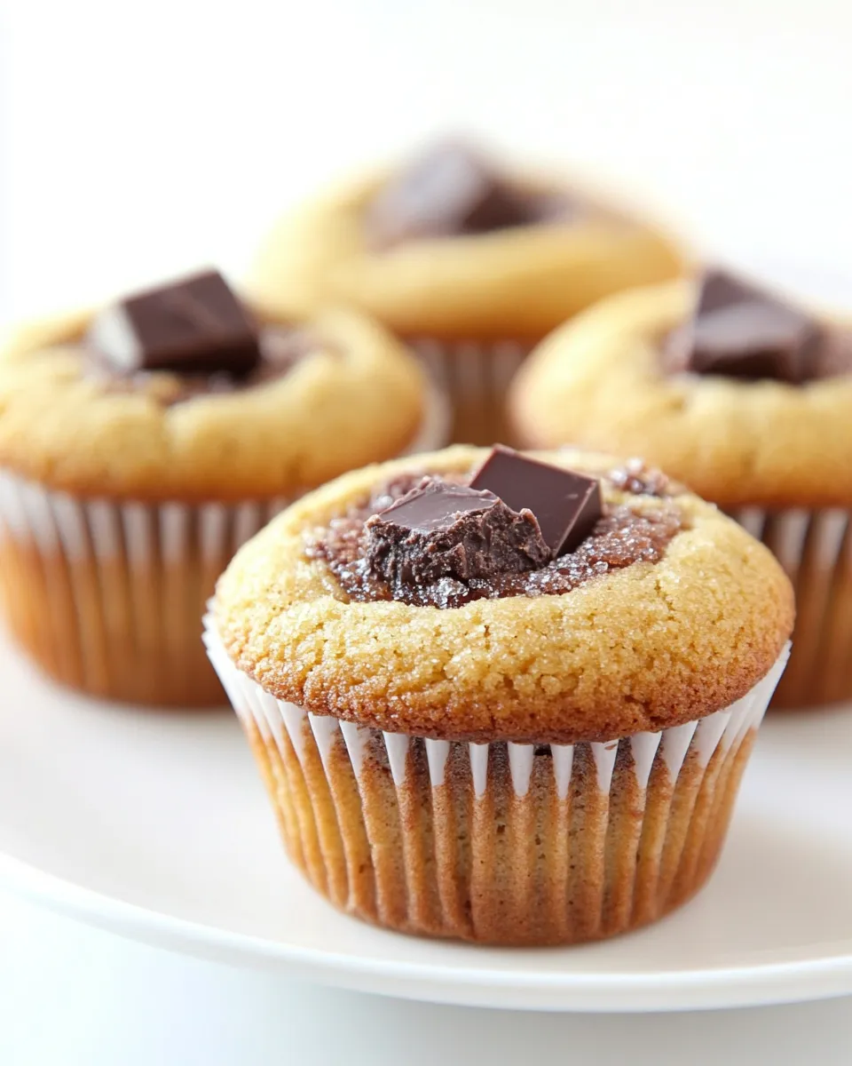 Classic Chocolate Chunk Cookie Cupcakes image