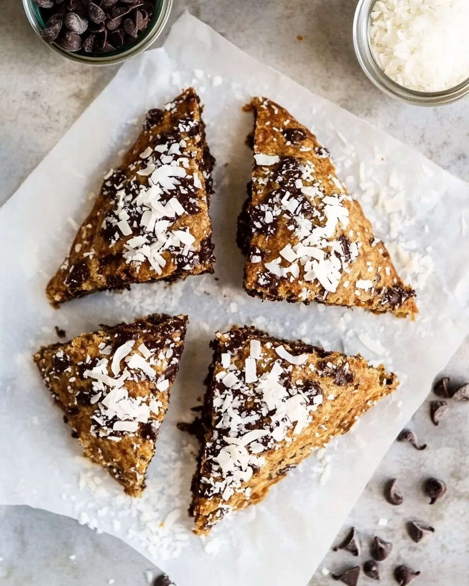 Classic Chocolate Coconut Scones image