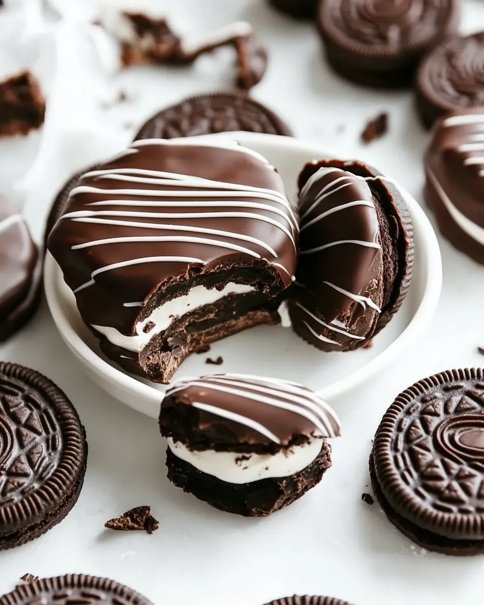 Easy Chocolate Covered Oreos recipe photo