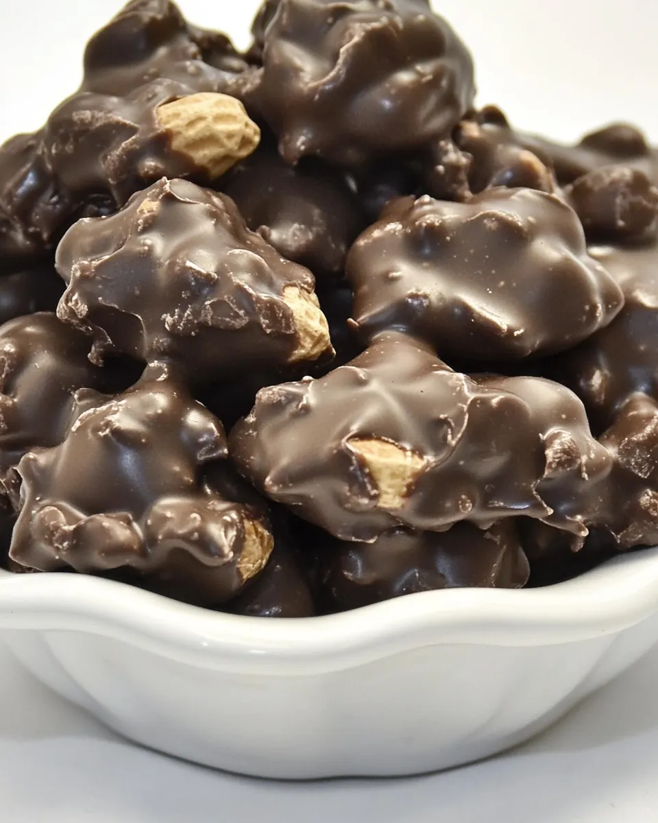Easy Chocolate Covered Peanuts recipe photo