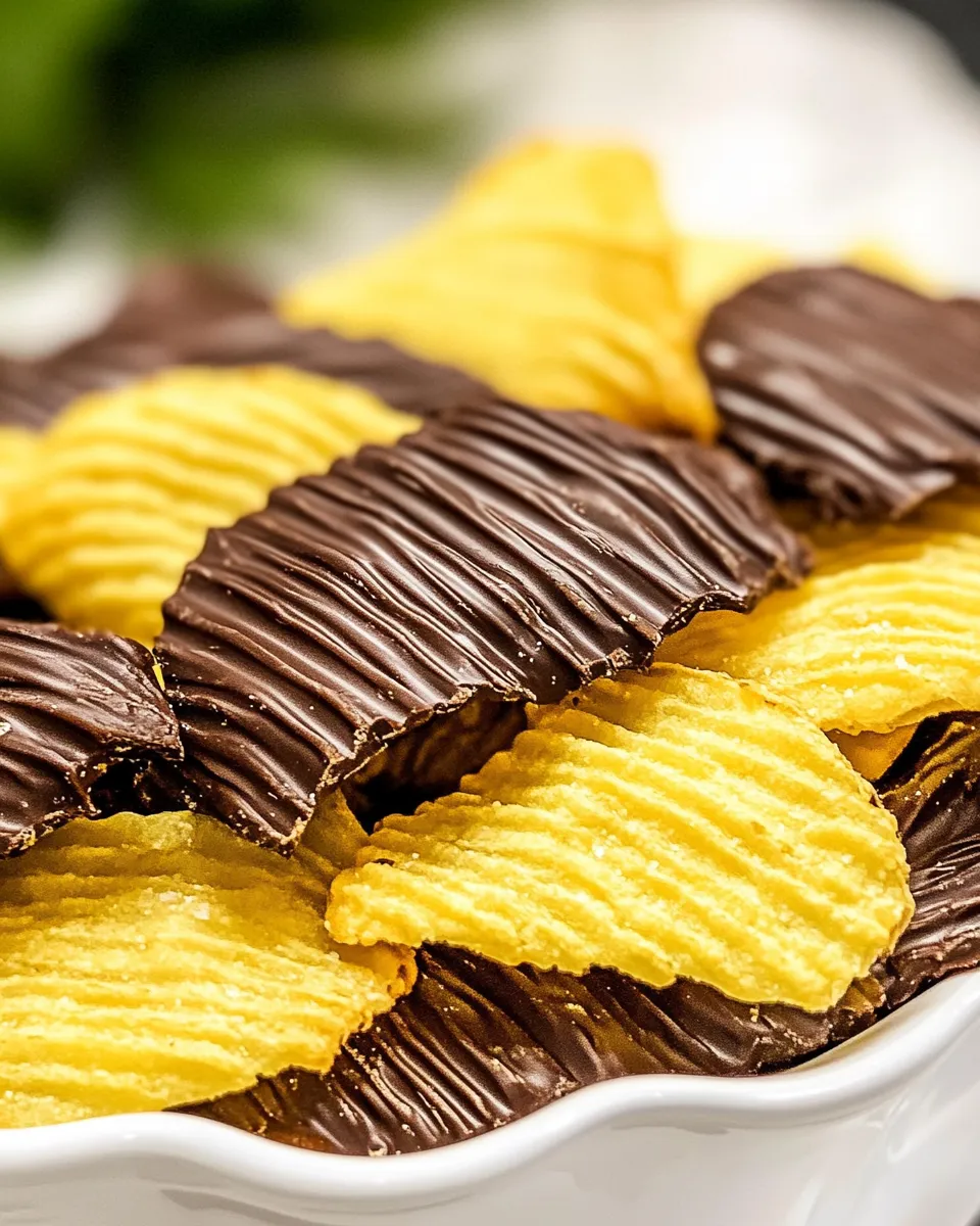 Classic Chocolate Covered Potato Chips image