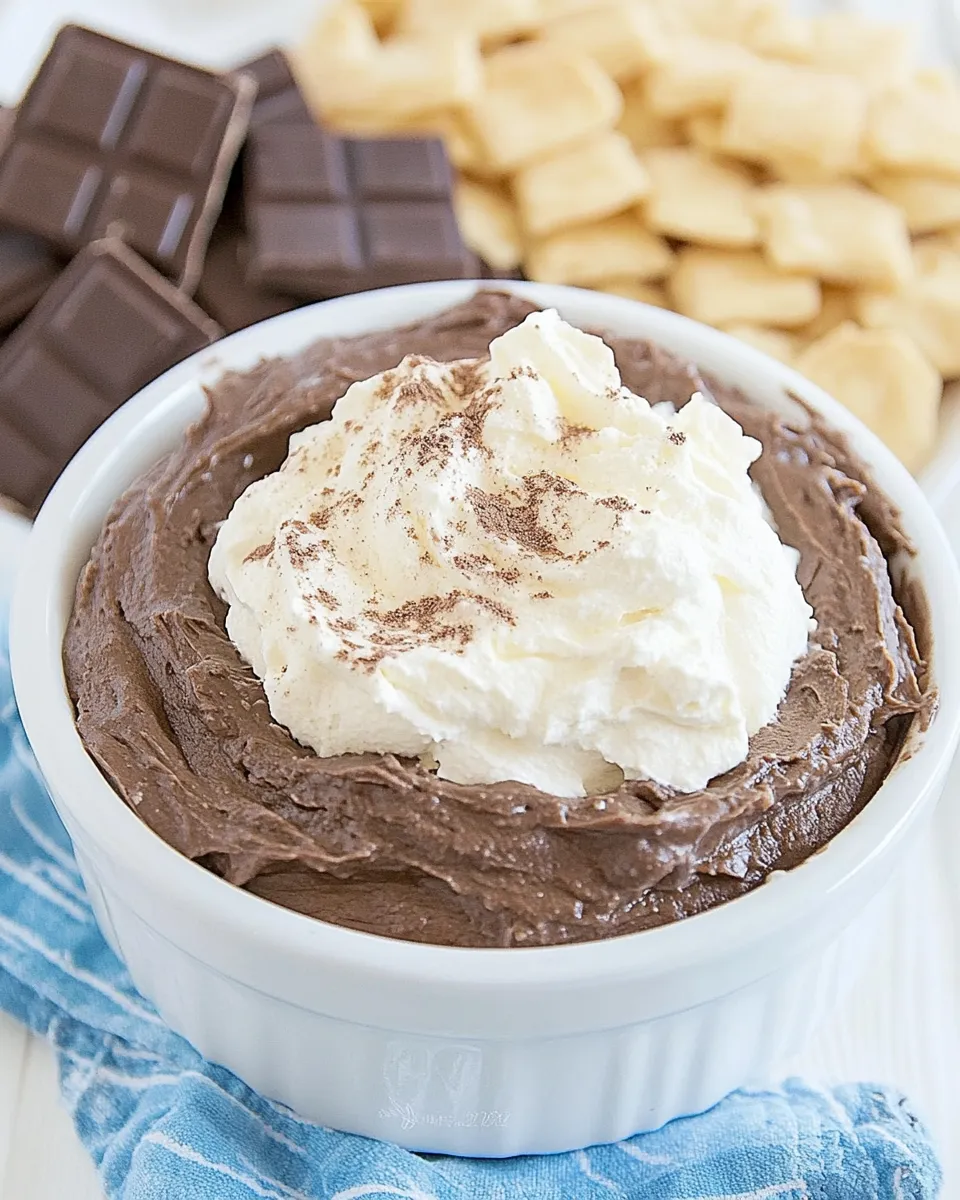 Classic Chocolate Cream Pie Dip image