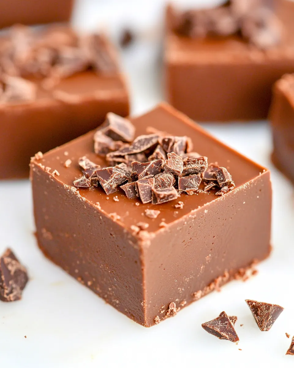 Homemade Chocolate Fudge Recipe photo
