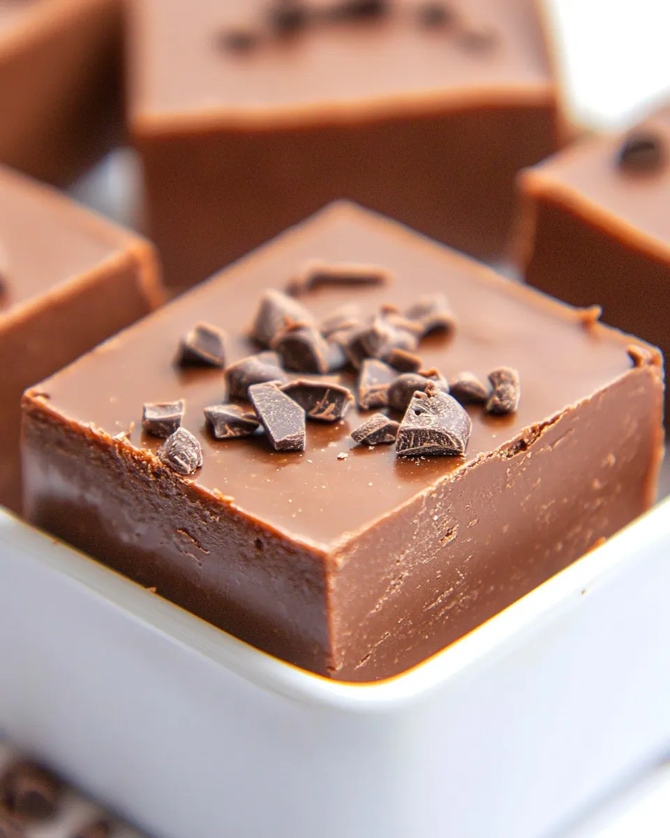 Classic Chocolate Fudge Recipe image
