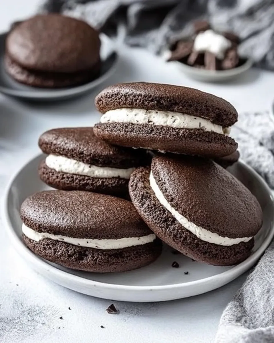 Easy Chocolate Gobs (aka Whoopie Pies) recipe photo