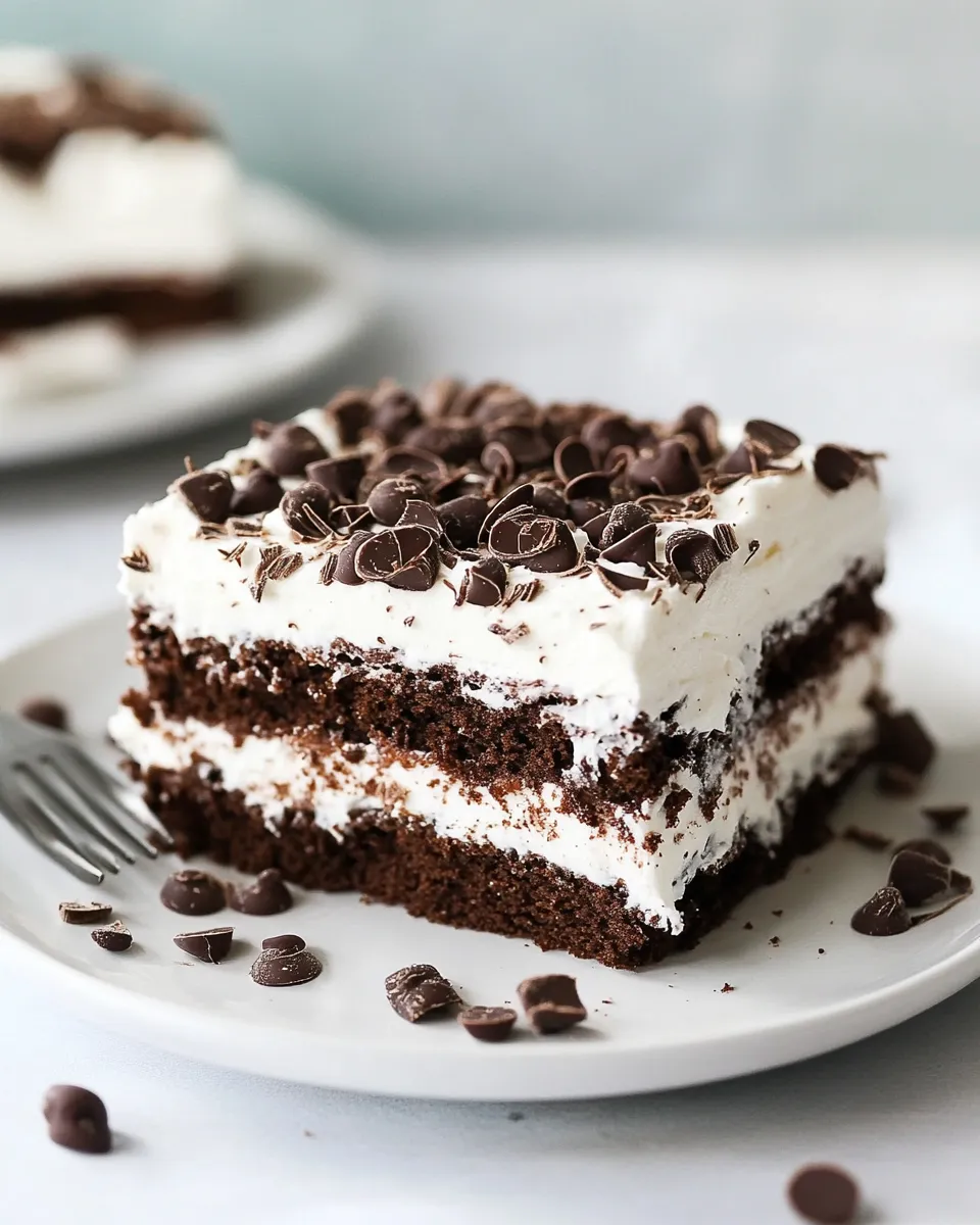 Homemade Chocolate Icebox Cake photo