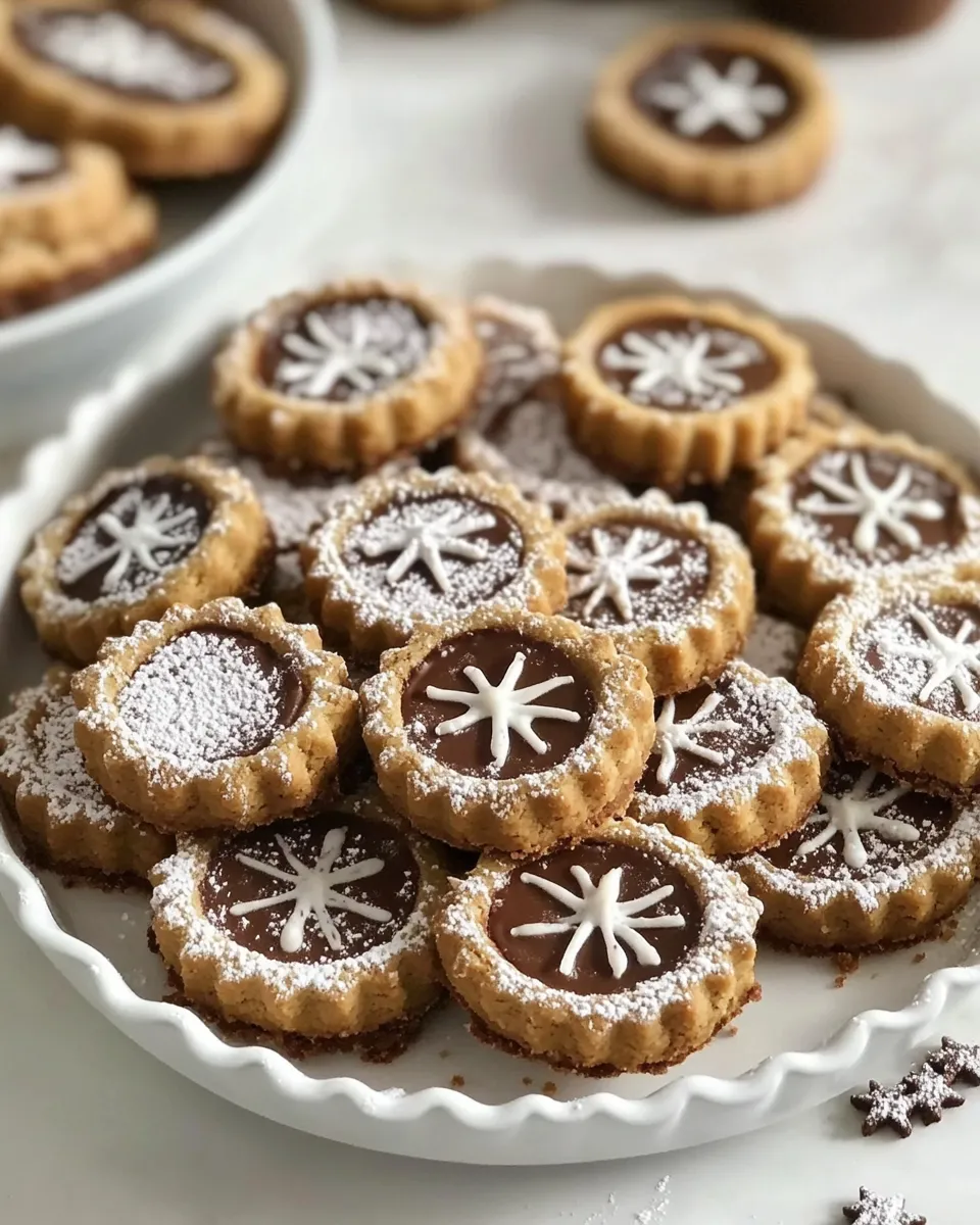 Classic Chocolate Linzer Cookies image