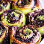 Homemade Chocolate Matcha Sticky Buns photo