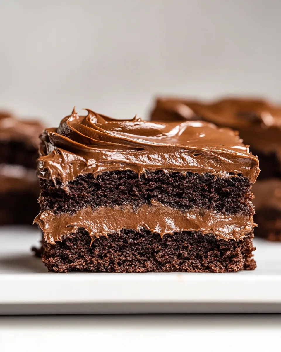 Homemade Chocolate Mayonnaise Cake photo
