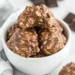 Homemade Chocolate No-Bake Cookies photo