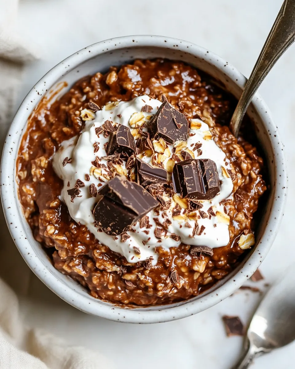 Easy Chocolate Oatmeal recipe photo