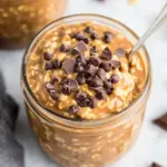 Homemade Chocolate Peanut Butter Overnight Oats photo