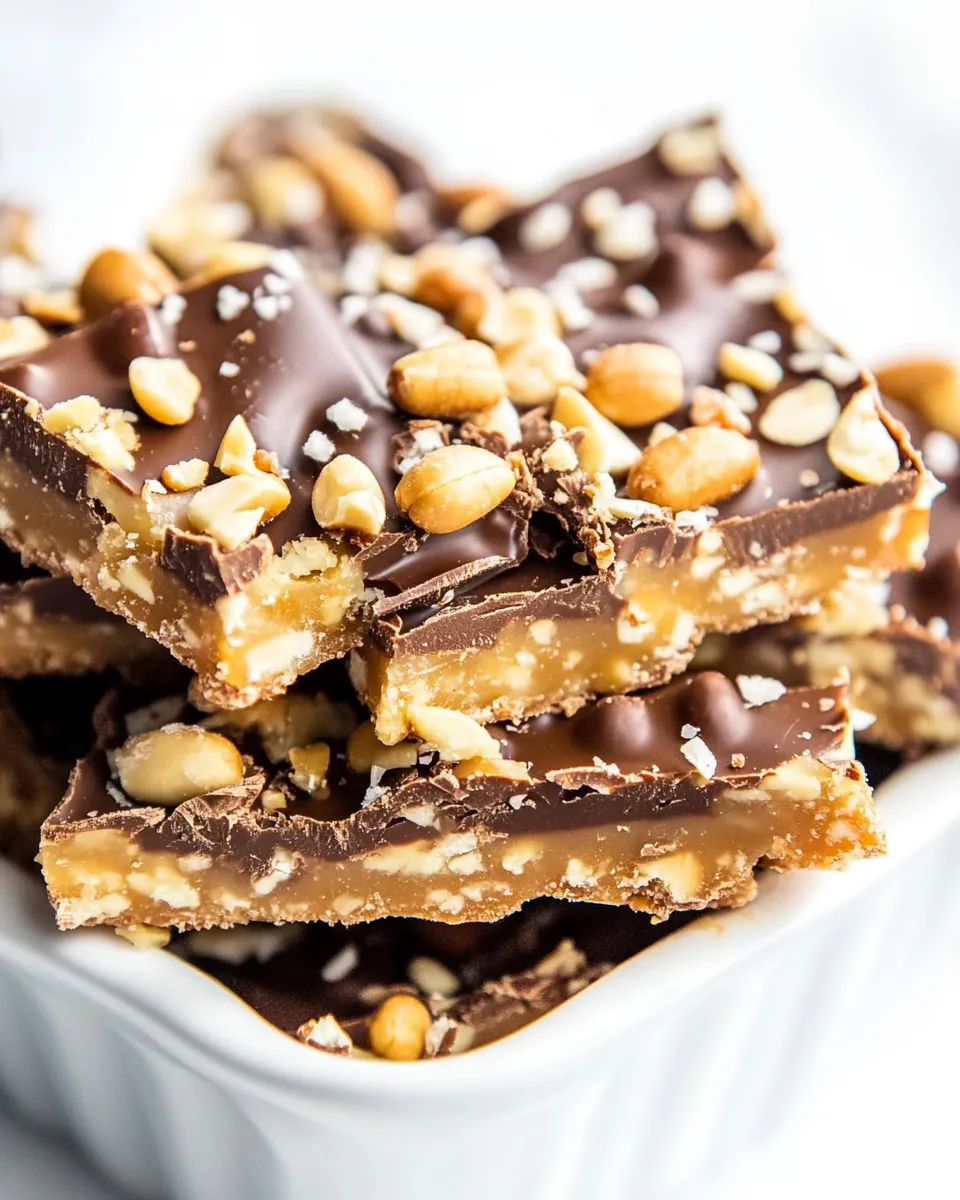 Tasty Chocolate Peanut Toffee shot