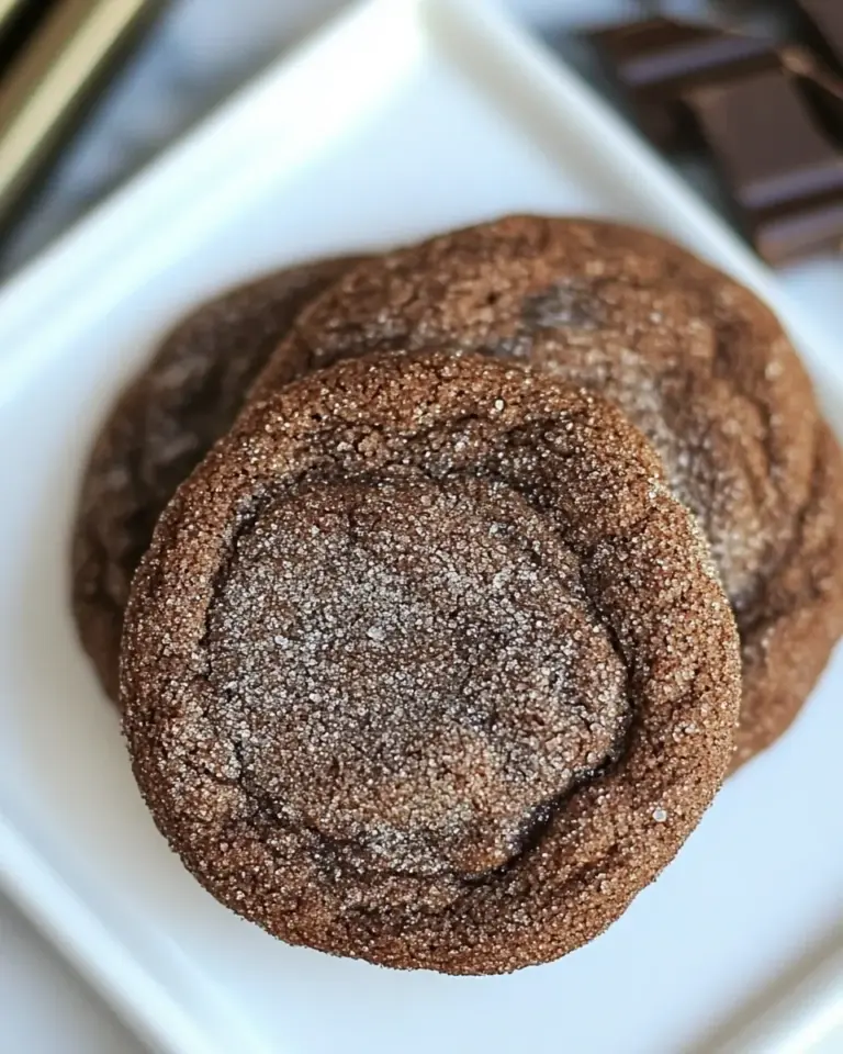 Homemade Chocolate Snickerdoodles photo