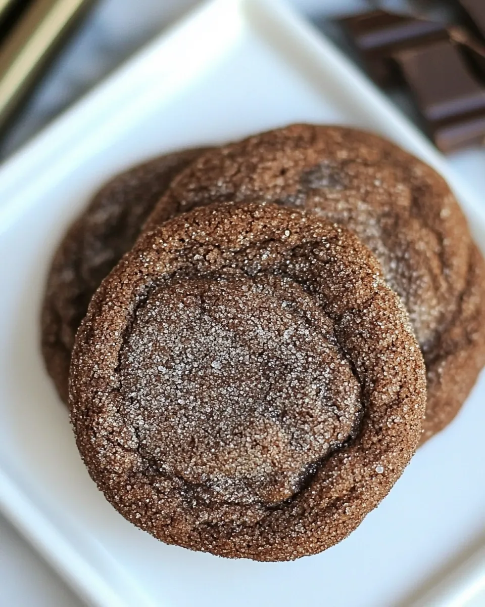 Homemade Chocolate Snickerdoodles photo