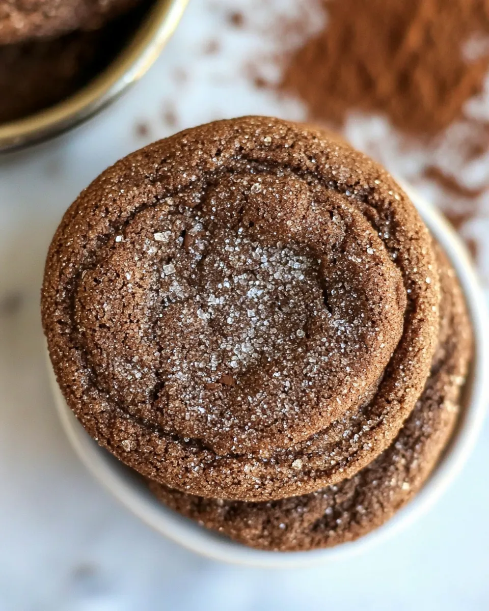 Classic Chocolate Snickerdoodles shot