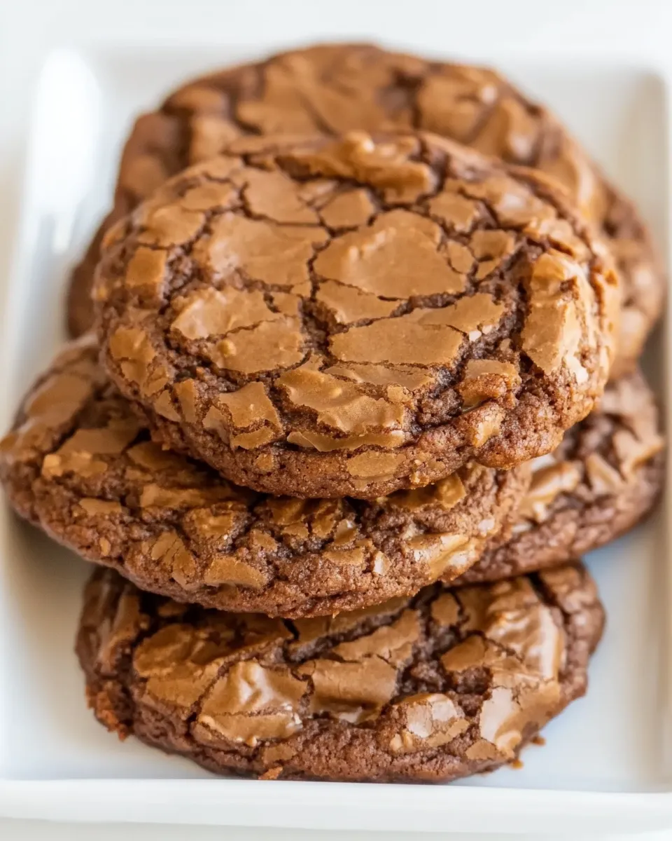 Delicious Chocolate Truffle Cookies shot
