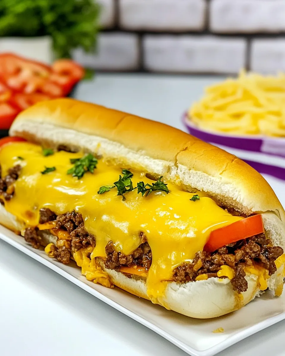 Easy Chopped Cheese recipe photo