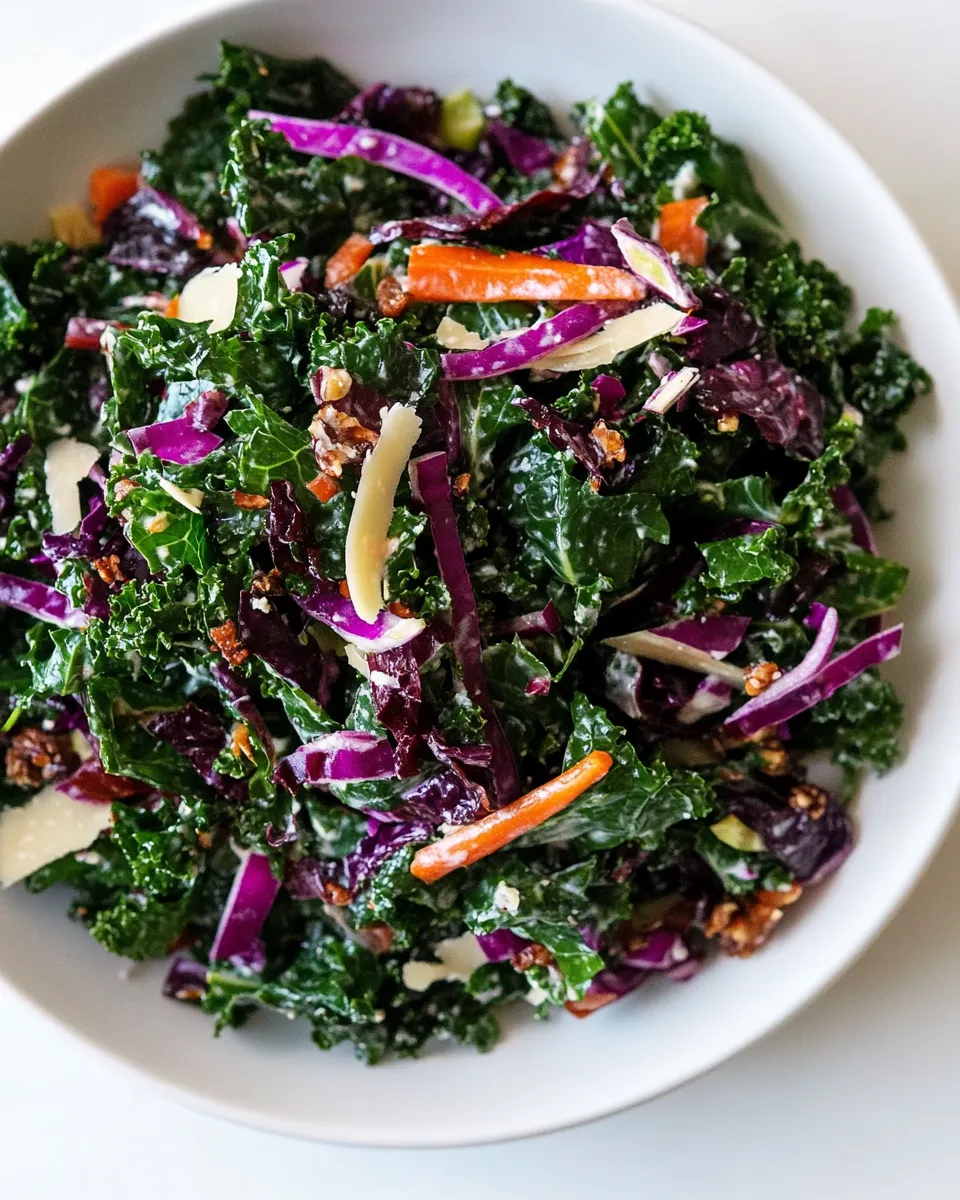 Healthy Chopped Kale Salad recipe photo