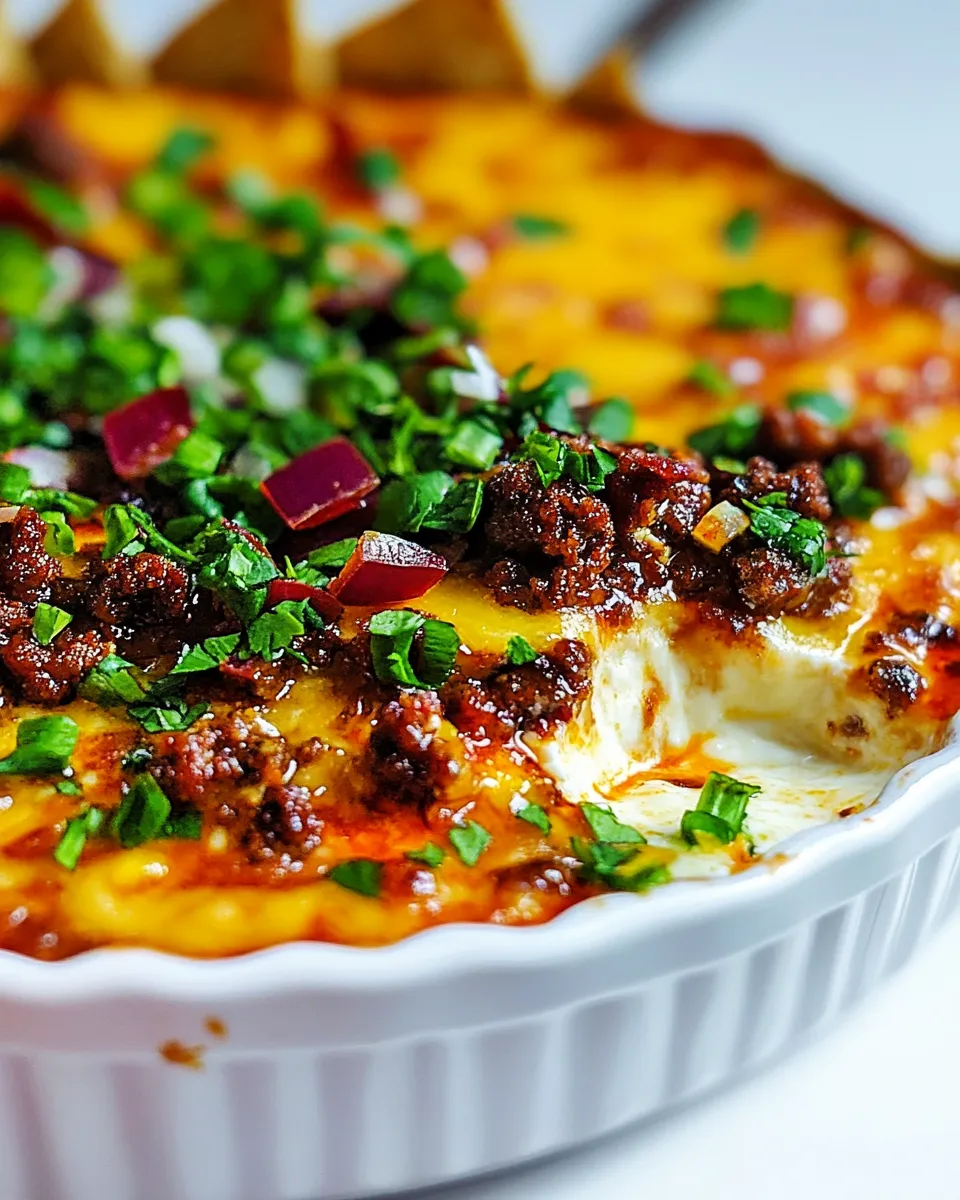 Easy Chorizo Queso Fundido shot