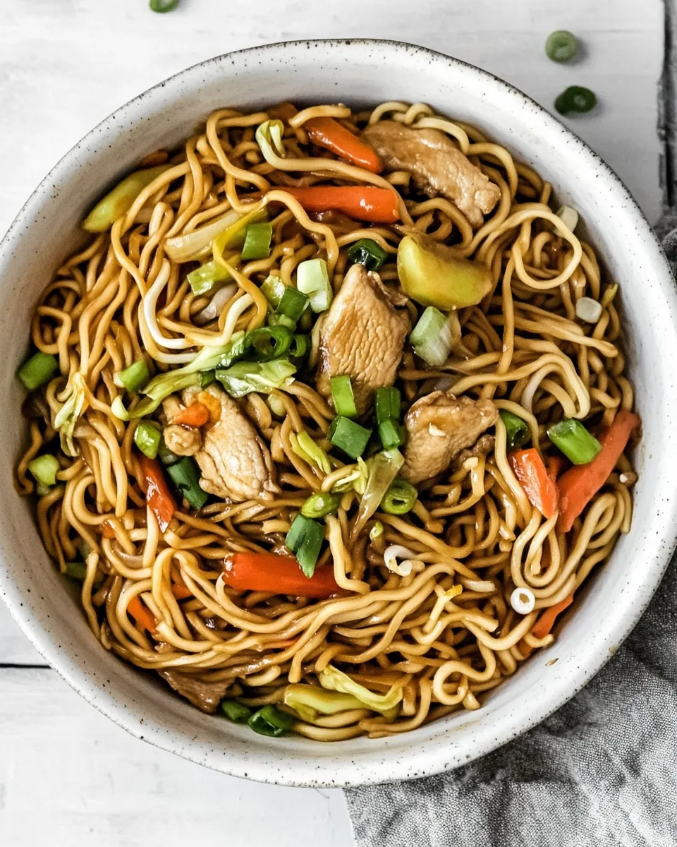 Homemade Chow Mein recipe photo