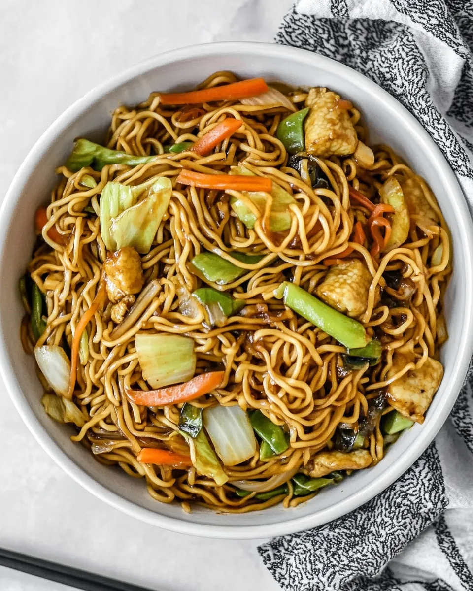 Classic Chow Mein dish photo