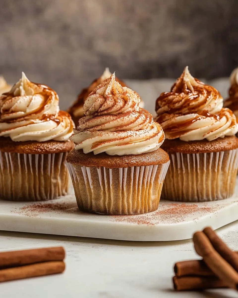 Homemade Churro Cupcakes photo