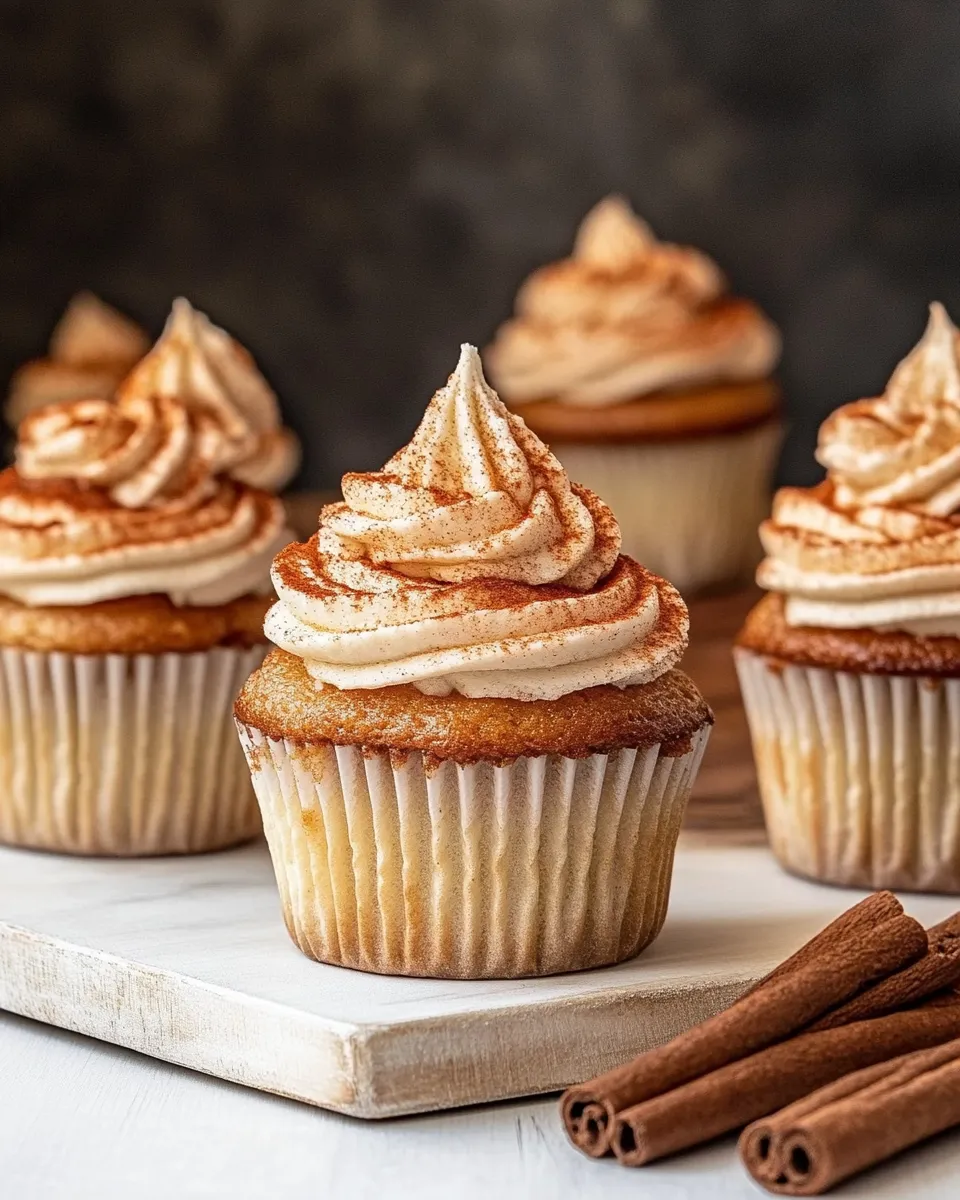 Easy Churro Cupcakes recipe photo