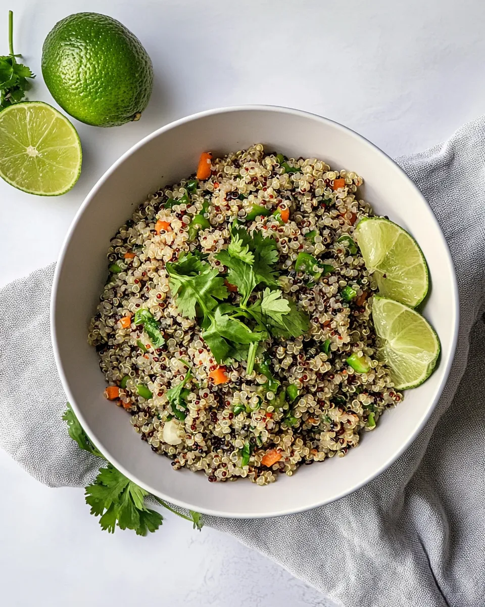 Delicious Cilantro-Lime Quinoa dish photo