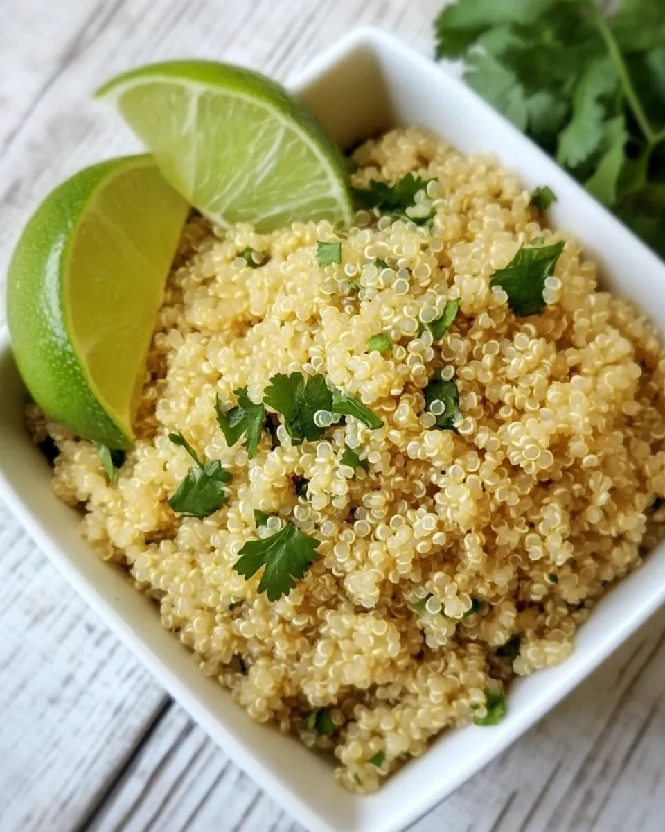 Easy Cilantro Lime Quinoa photo