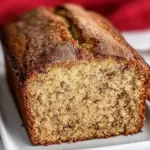 Homemade Cinnamon Topped Banana Bread photo