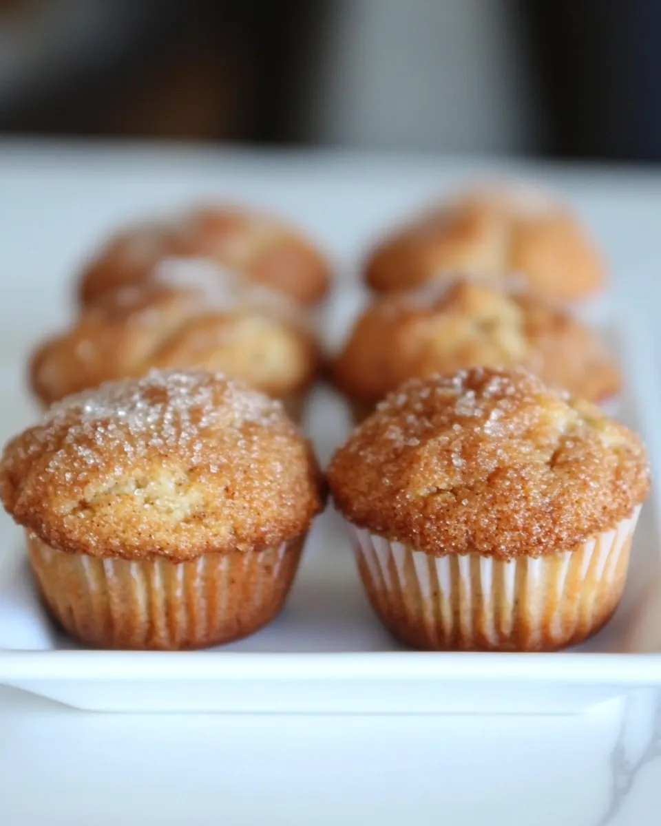 Classic Cinnamon & Sugar Mini Muffins image