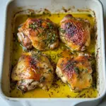 Easy Citrus Herb Roasted Chicken Thighs photo