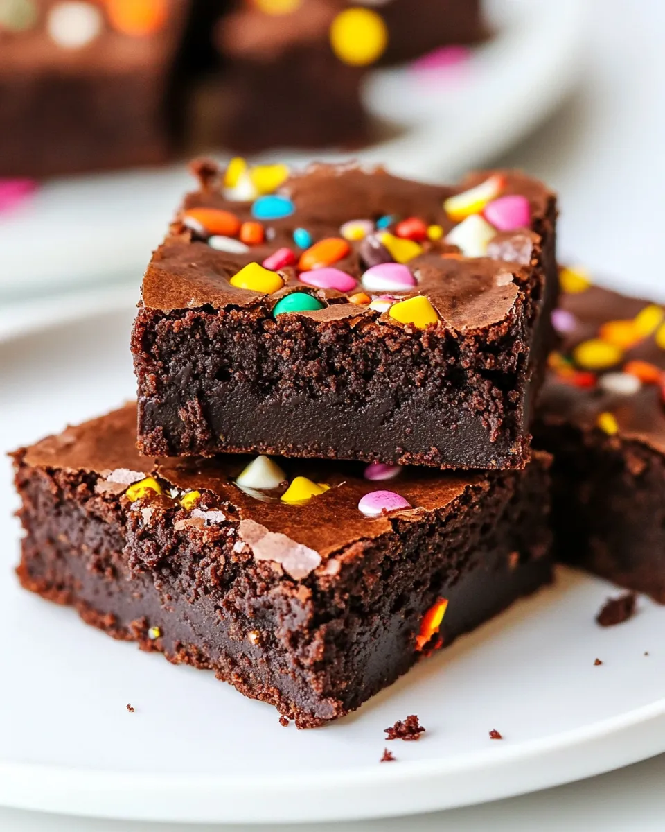 Delicious Classic Cosmic Brownies image