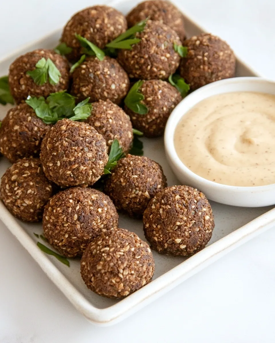 Homemade Classic Crispy Vegan Falafel photo