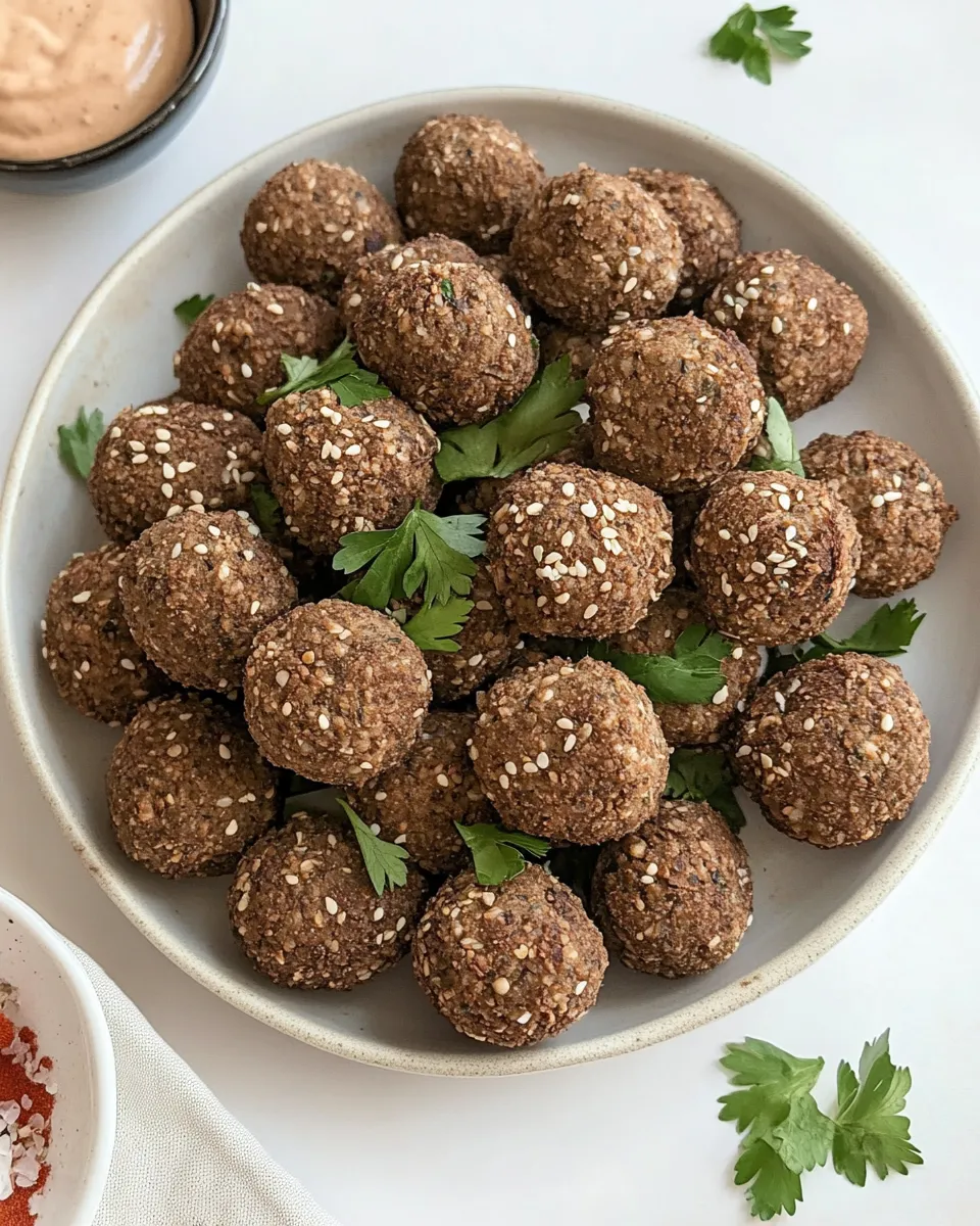 Easy Classic Crispy Vegan Falafel image