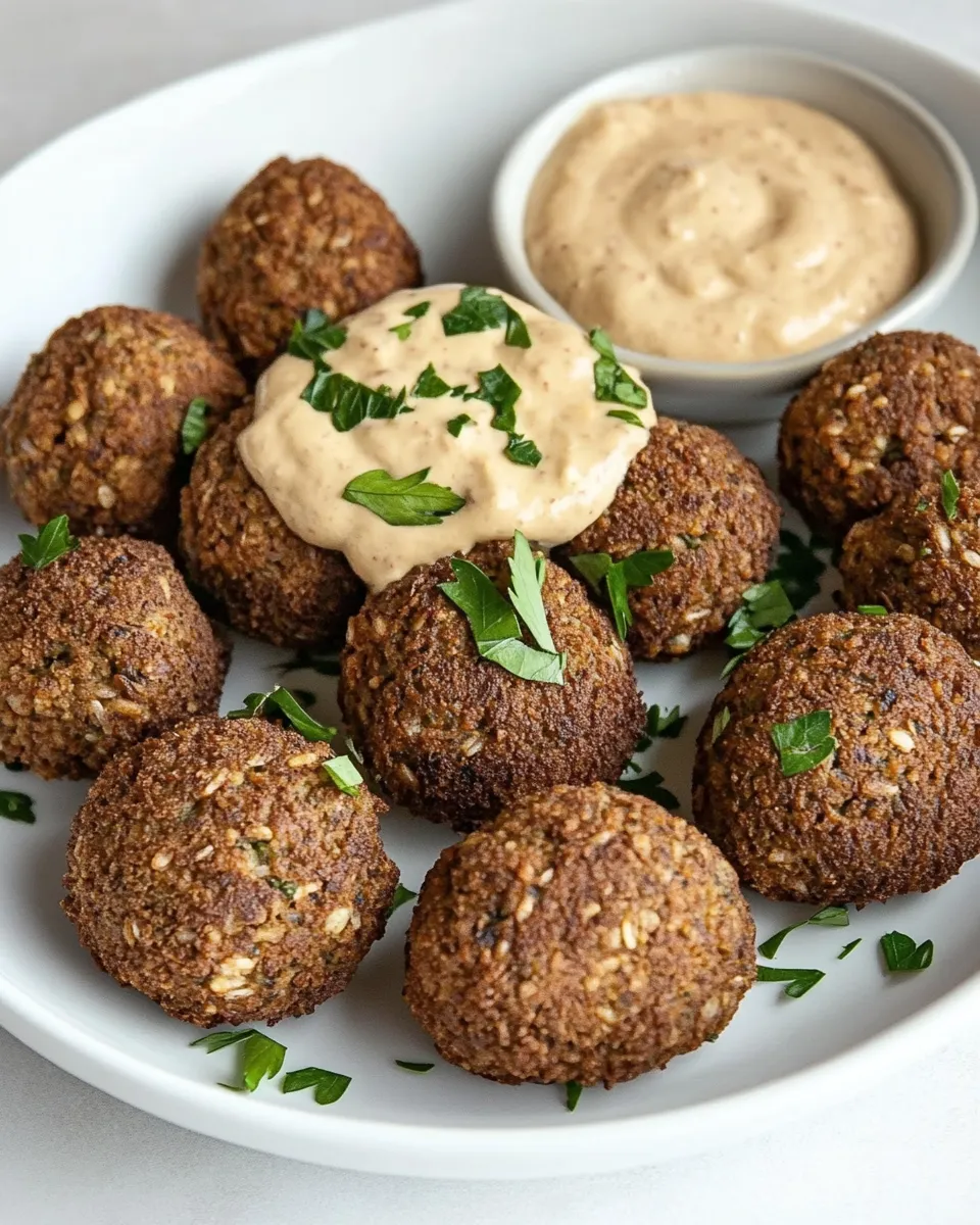 Tasty Classic Crispy Vegan Falafel dish photo