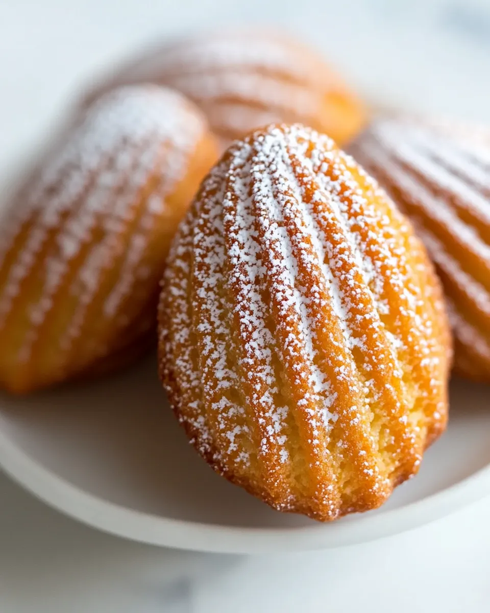 Homemade Classic French Madeleines photo