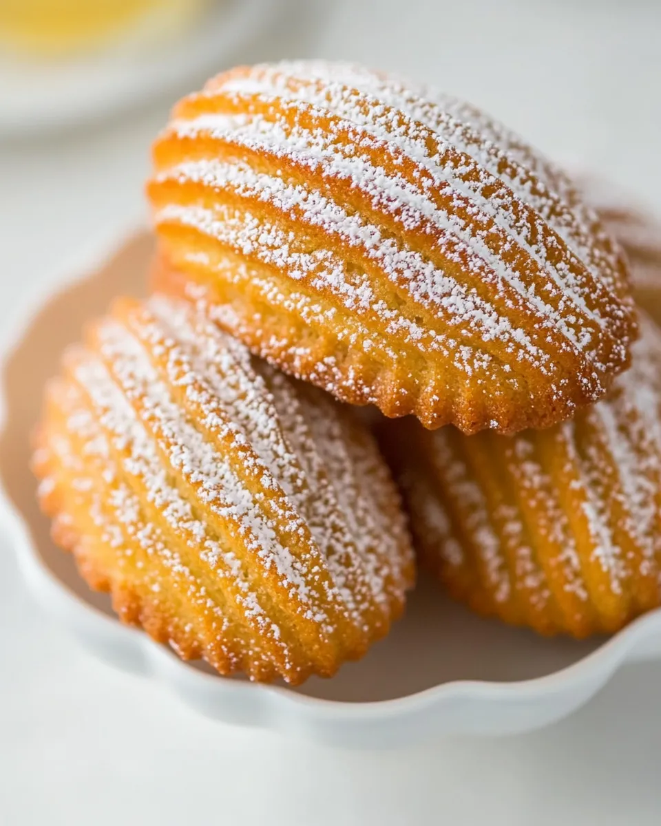 Easy Classic French Madeleines recipe photo