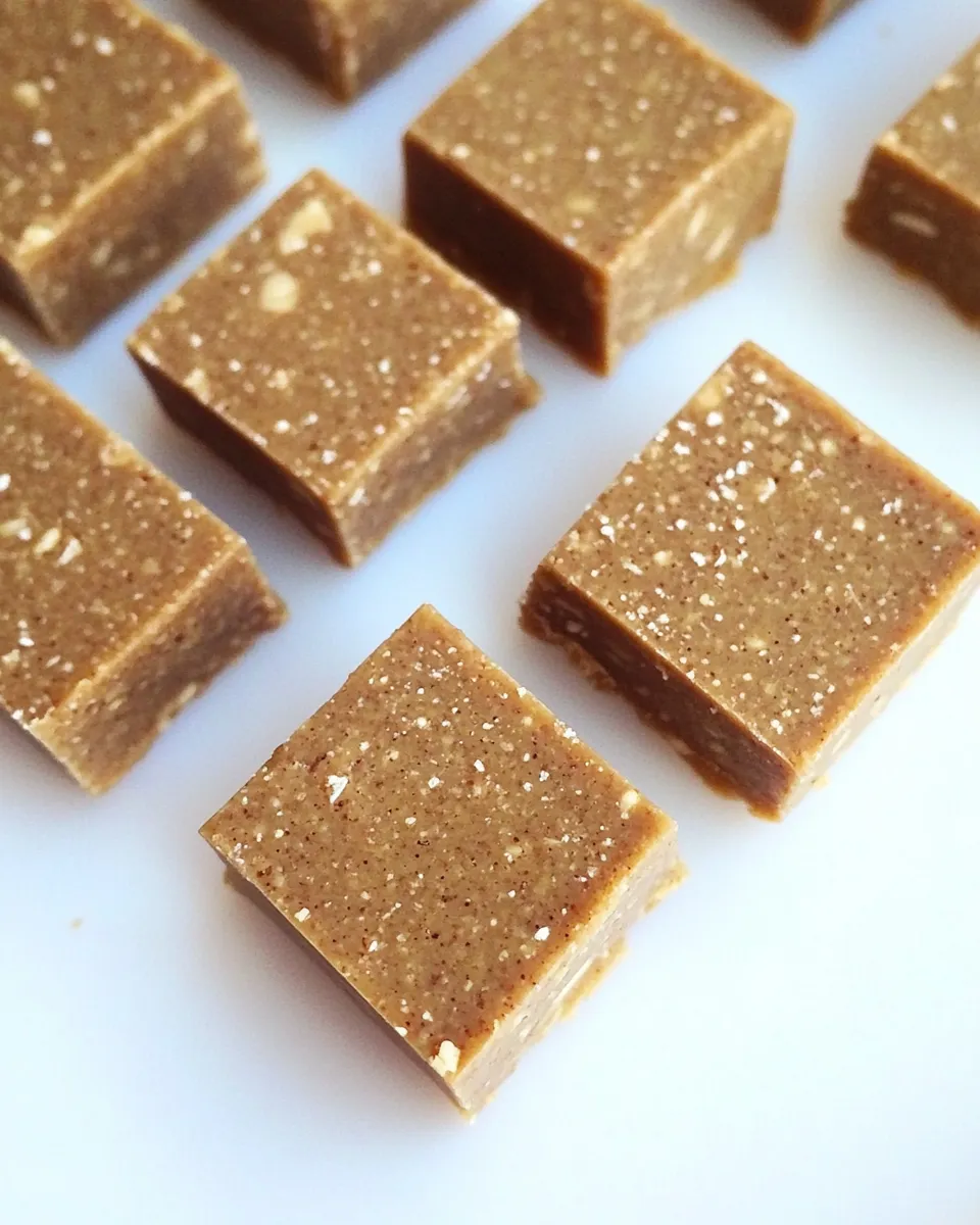 Homemade Clean Eating Almond Butter Fudge photo