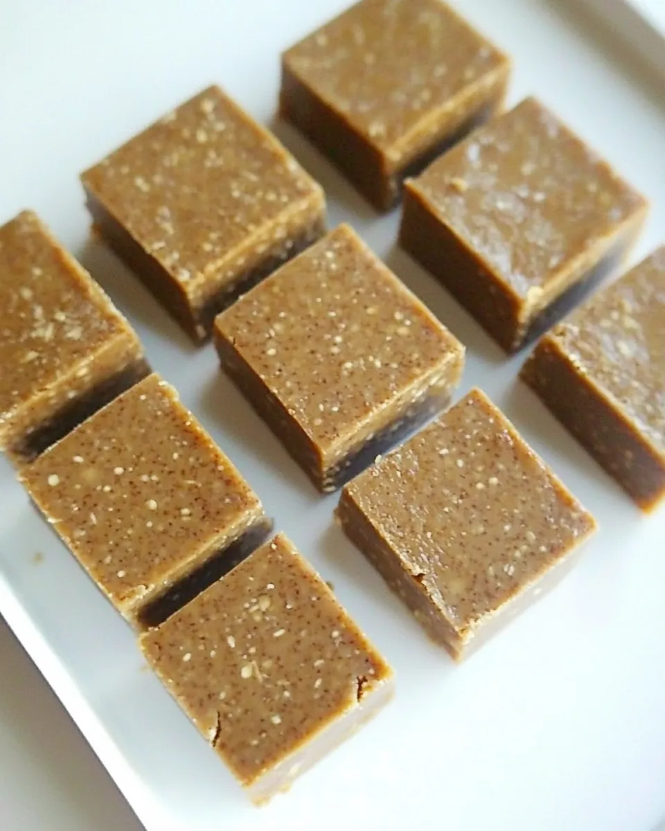 Delicious Clean Eating Almond Butter Fudge image