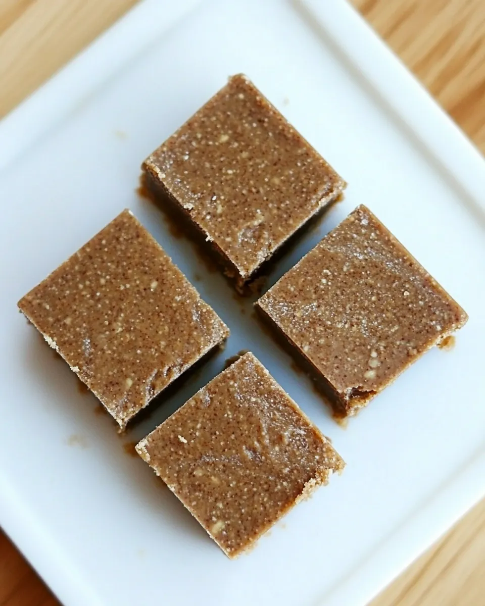 Tasty Clean Eating Almond Butter Fudge recipe photo