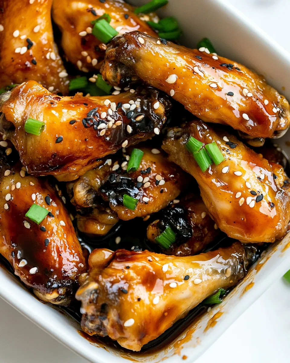 Homemade Coca-Cola Chicken Wings recipe photo