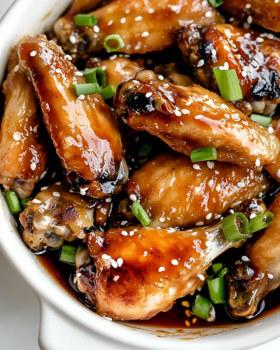 Delicious Coca-Cola Chicken Wings dish photo