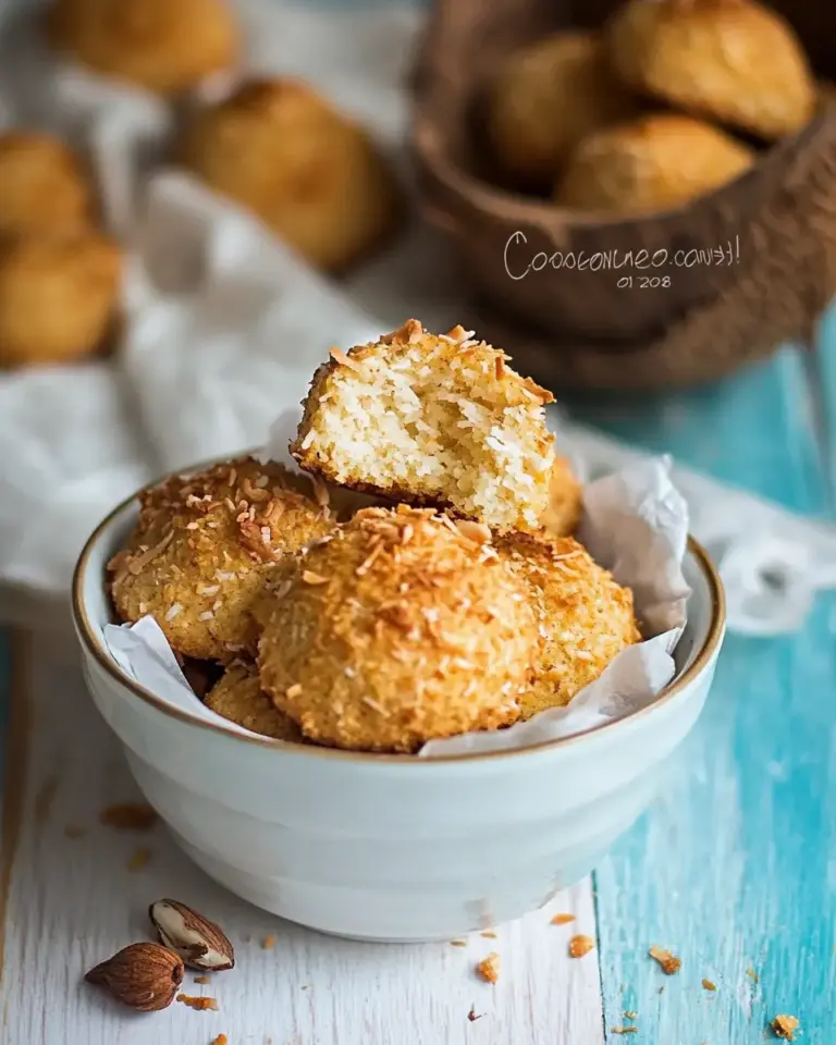 Homemade Coconetes, Conconetes, o Masitas (Dominican Rustic Coconut Cookies) photo