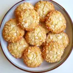 Homemade Coconut Cookies with Vanilla & Lime photo