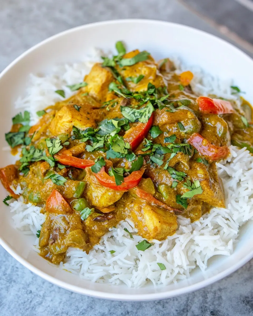 Homemade Coconut Curry photo