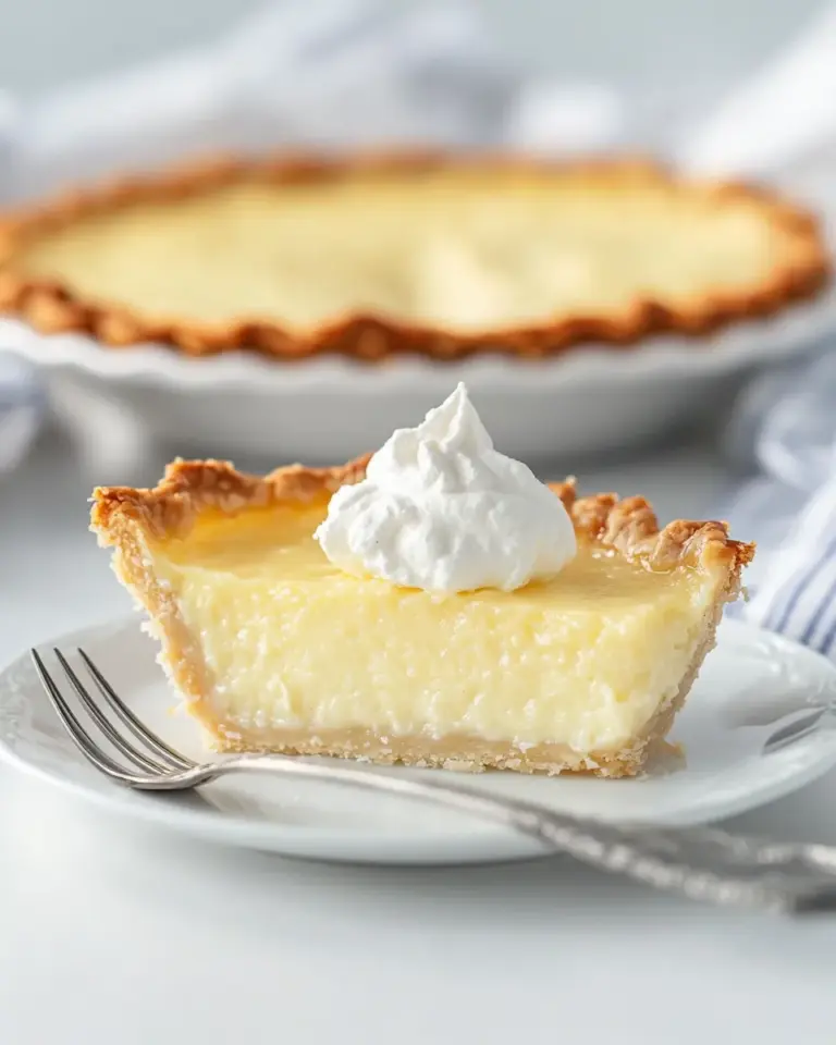 Homemade Coconut Custard Pie photo