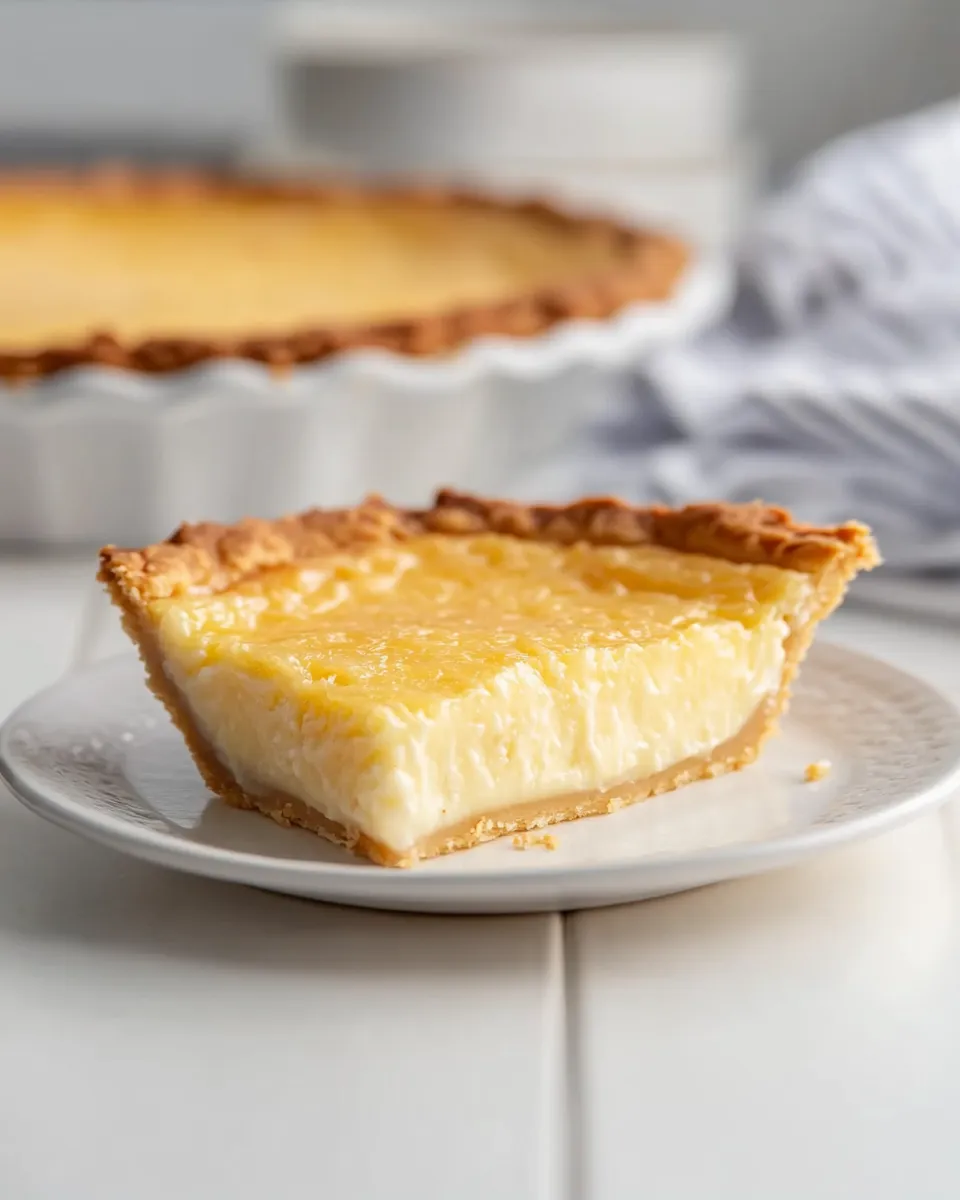 Easy Coconut Custard Pie recipe photo